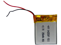 【億升新能源】:042530P 1503 +3.7V 250mAh ADU